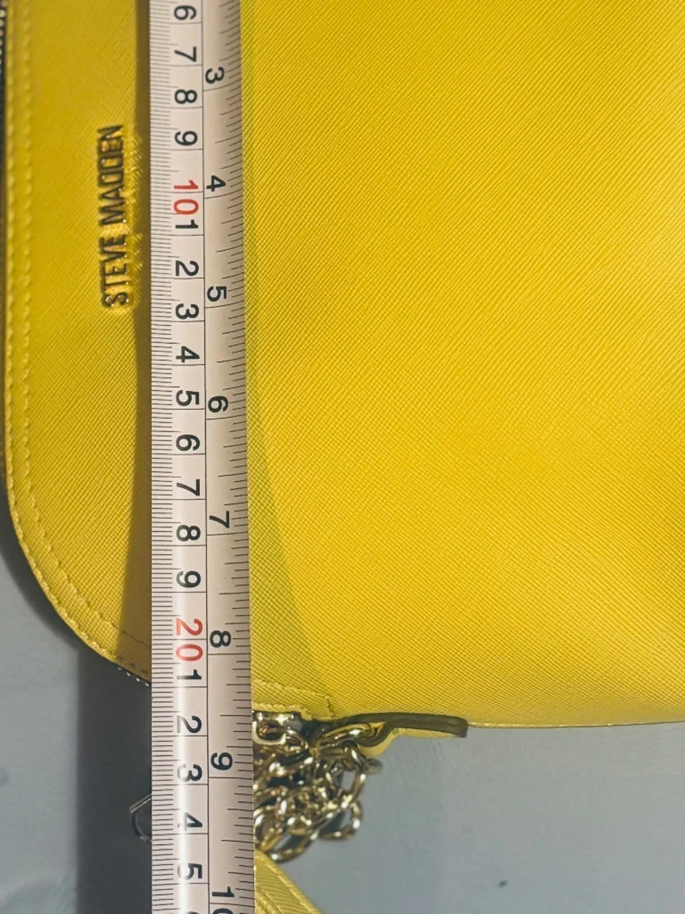 Steve Madden Yellow Crossbody Bag Full Zip